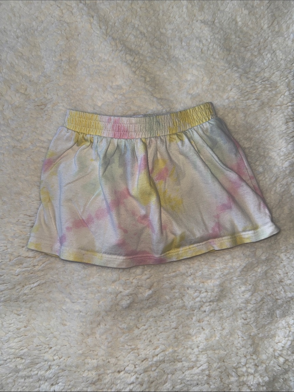 Old Navy Girls Pastel Tie-Dye Skirt - Pink & Yellow